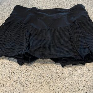 Black Trina Turk tennis skirt